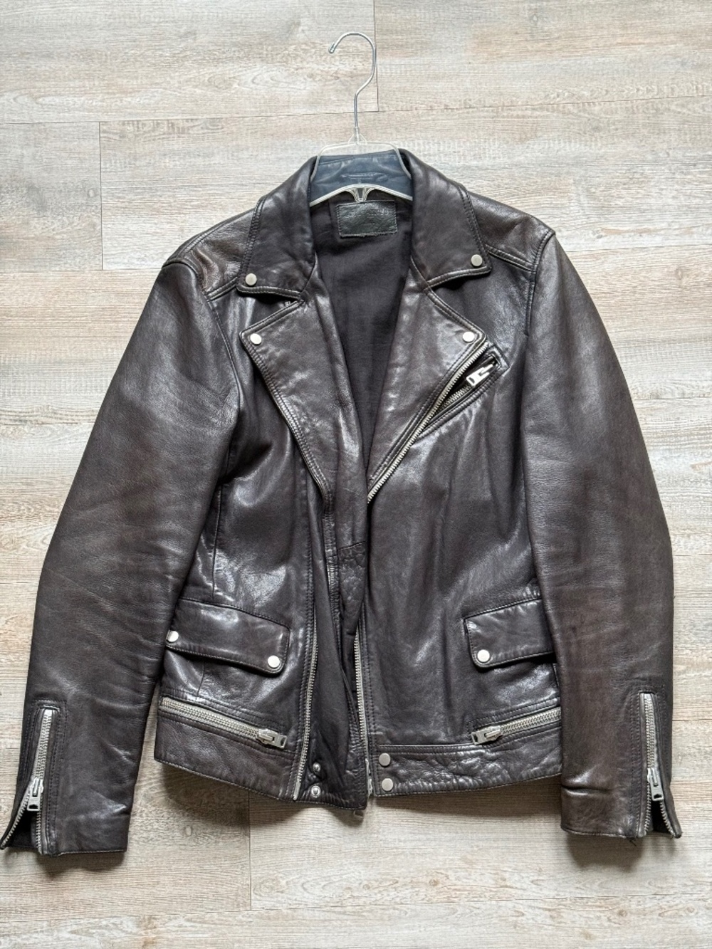 Allsaints Ishida Leather Jacket